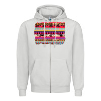 Dove Grey aztec western leopard cowhide background Zipper Hoodie - AdoDesignShop