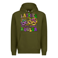 Army Green laissez les bon temps rouler Premium Hoodie - LillyAllenDesigns