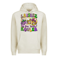 Oatmeal Heather laissez les bon temps rouler Premium Hoodie - LillyAllenDesigns