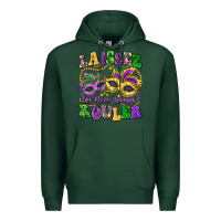Sports Green laissez les bon temps rouler Premium Hoodie - LillyAllenDesigns