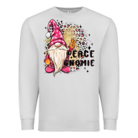Dove Grey peace gnomie Premium Sweatshirt - MaliasSmallBusiness