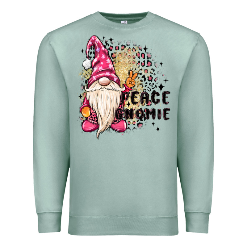 Peace Gnomie Premium Sweatshirt by MaliasSmallBusiness | Teevron