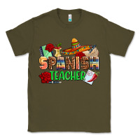 Army Green spanish teacher Classic Tee - AdoDesignShop