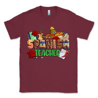 Burgundy spanish teacher Classic Tee - AdoDesignShop