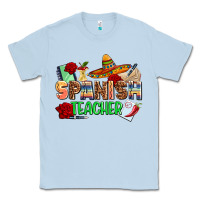 Dusty Blue spanish teacher Classic Tee - AdoDesignShop