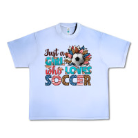 Grape Ice just a girl who loves soccer Urban Heavy Tee - HRA Design Shop