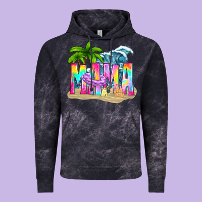 Summer Mama Vintage Hoodie Designed By Texasbilliewilder
