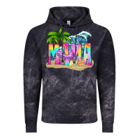 Cloud Black summer mama Vintage Hoodie - texasbilliewilder