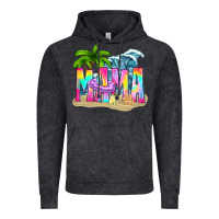 Vintage Black summer mama Vintage Hoodie - texasbilliewilder