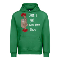 Emerald just a girl who loves sloths Urban Hoodie - Bettercallsaul