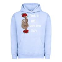 Pigment Grape Ice just a girl who loves sloths Urban Hoodie - Bettercallsaul