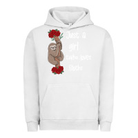 Pigment Lunar Rock just a girl who loves sloths Urban Hoodie - Bettercallsaul