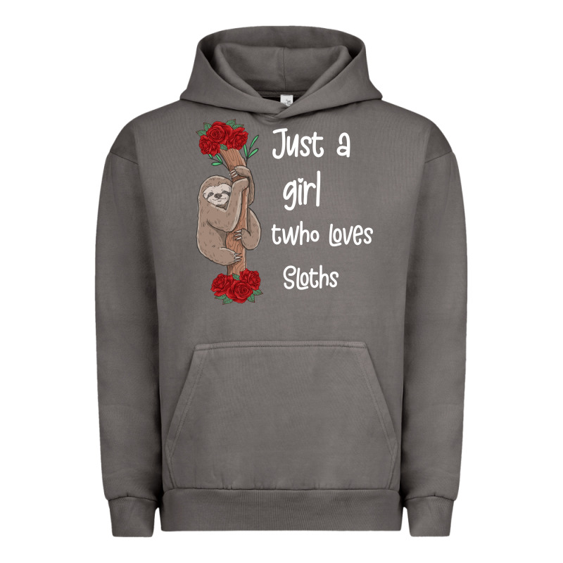 Just A Girl Who Loves Sloths Urban Hoodie by Bettercallsaul | Teevron