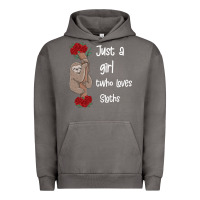 Pigment Tornado just a girl who loves sloths Urban Hoodie - Bettercallsaul