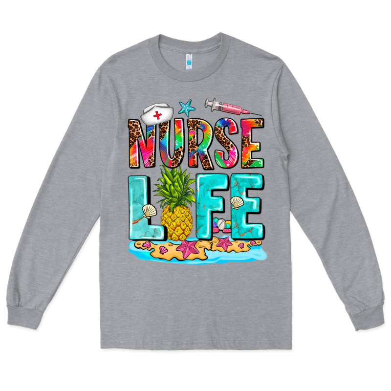 Nurse Life Summer Long Sleeve Tee by AdoDesignShop | Teevron
