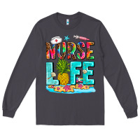 Smoke nurse life summer Long Sleeve Tee - AdoDesignShop
