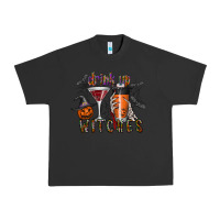 Pigment Black drink up witches Urban Heavy Tee - CowhideDigitalArt