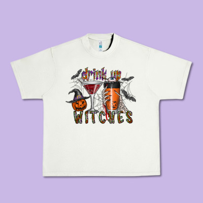 Drink Up Witches Urban Heavy Tee Designed By Cowhidedigitalart