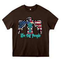Chocolate Brown we the people Heavy Core Tee - RacoonDesign
