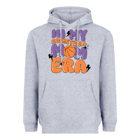 Heather Grey in my basketball mom era Heavyweight Hoodie - MaliasSmallBusiness