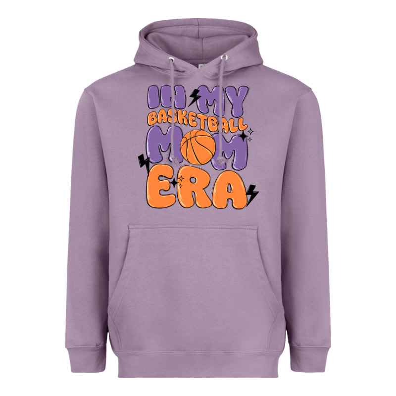 In My Basketball Mom Era Heavyweight Hoodie by MaliasSmallBusiness | Teevron
