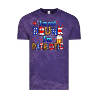 Cloud Purple I'm not drunk I'm patriotic Vintage Tee - Neo Western