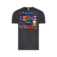 I'm Not Drunk I'm Patriotic Vintage Tee | Teevron