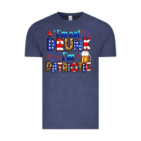 Vintage Denim I'm not drunk I'm patriotic Vintage Tee - Neo Western