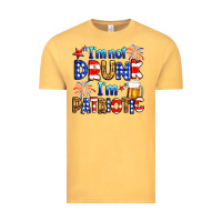 Vintage Mustard I'm not drunk I'm patriotic Vintage Tee - Neo Western