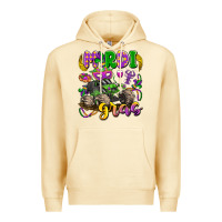 Pina Colada mardi gras monster truck Premium Hoodie - LillyAllenDesigns