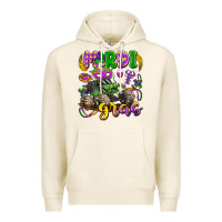Tofu mardi gras monster truck Premium Hoodie - LillyAllenDesigns