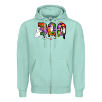 Seafoam halloween boo Zipper Hoodie - AdoDesignShop