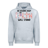 Heather Grey Oceans Deep My Faith Will Stand Urban Hoodie - Bettercallsaul