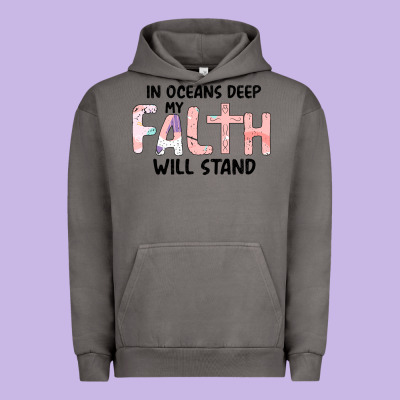 Oceans Deep My Faith Will Stand Urban Hoodie Designed By Bettercallsaul
