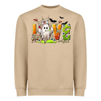 Mushroom Love Nurse Halloween Heavyweight Sweatshirt - texasbilliewilder