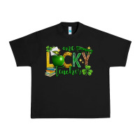 Black St. Patrick's Day one lucky teacher Urban Heavy Tee - Neo Western