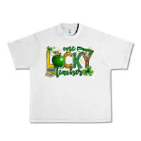 Lunar Rock St. Patrick's Day one lucky teacher Urban Heavy Tee - Neo Western