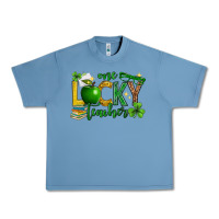 Pebble Blue St. Patrick's Day one lucky teacher Urban Heavy Tee - Neo Western