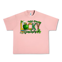 Salmon St. Patrick's Day one lucky teacher Urban Heavy Tee - Neo Western