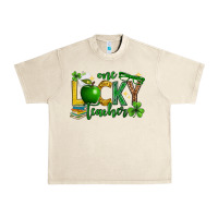 Sandshell St. Patrick's Day one lucky teacher Urban Heavy Tee - Neo Western