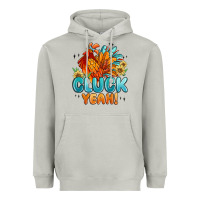 Moon Dust cluck yeah Heavyweight Hoodie - MaliasSmallBusiness