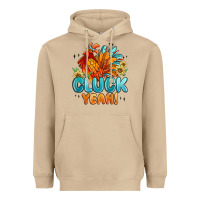 Mushroom cluck yeah Heavyweight Hoodie - MaliasSmallBusiness