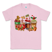 Bubblegum Pink christmas cookie coffee cups Classic Tee - AdoDesignShop