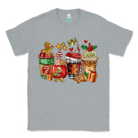 Heather Grey christmas cookie coffee cups Classic Tee - AdoDesignShop