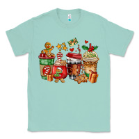 Seafoam christmas cookie coffee cups Classic Tee - AdoDesignShop