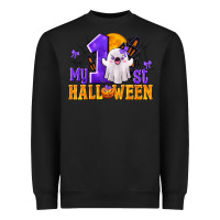 Black My 1st Halloween Heavyweight Sweatshirt - texasbilliewilder