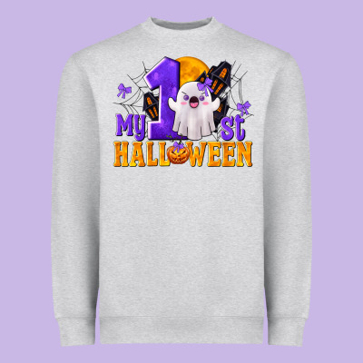 My 1st Halloween Heavyweight Sweatshirt Designed By Texasbilliewilder