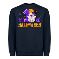 Navy My 1st Halloween Heavyweight Sweatshirt - texasbilliewilder