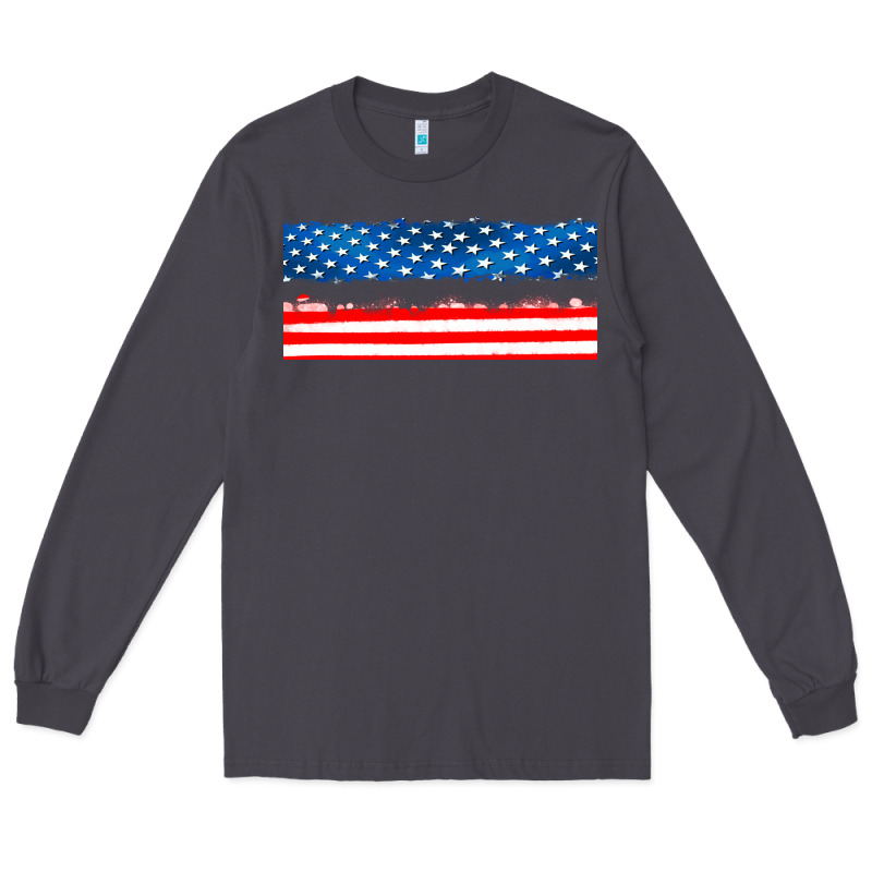 Usa Ice Cream And Popsicles Long Sleeve Tee by AdoDesignShop | Teevron