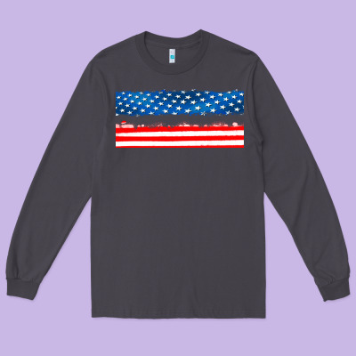 Usa Ice Cream And Popsicles Long Sleeve Tee Designed By Adodesignshop